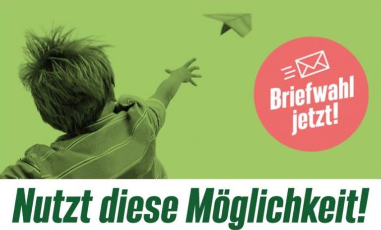 Briefwahl zur Bundestagswahl 2021