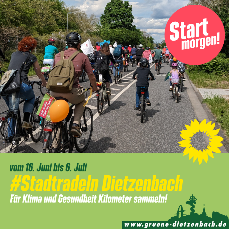 Stadtradeln in Dietzenbach – Start morgen!