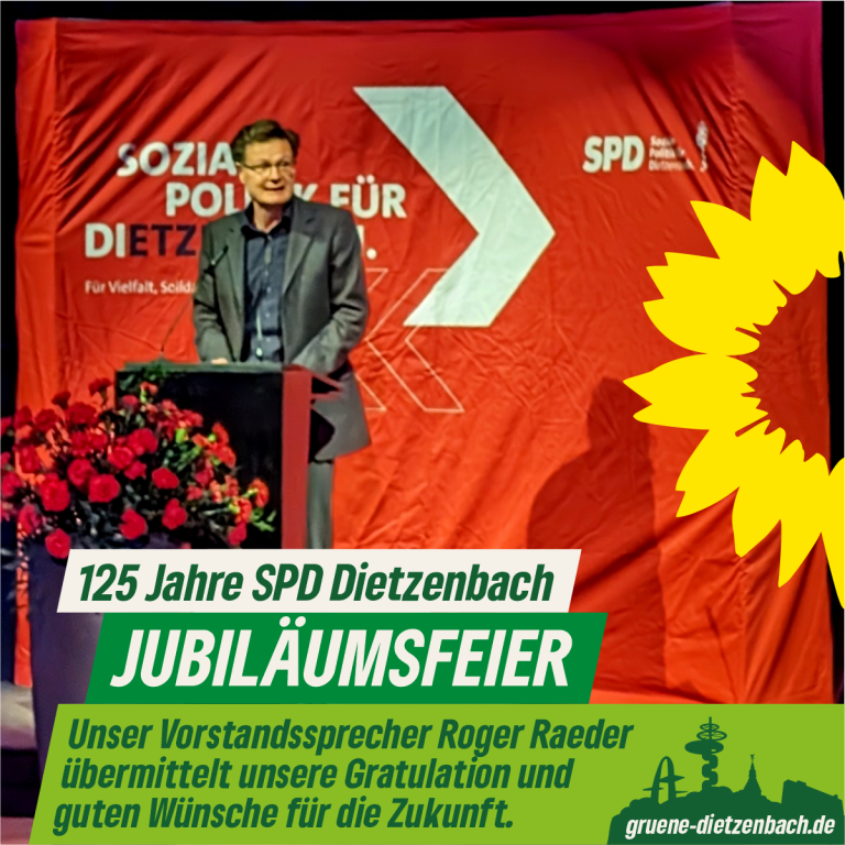 JUBILÄUMSFEIER DER SPD DIETZENBACH